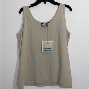 NWT Tommy Bahama 100% Silk Tank